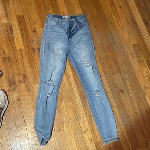Refuge light blue skinny jeans